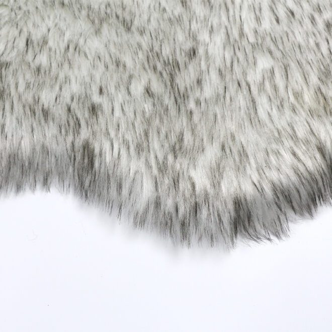 Ultra Soft Faux Sheepskin Fur Rug Grey Fluffy Area Rug Shag Rug Carpets for Bedroom Living Room