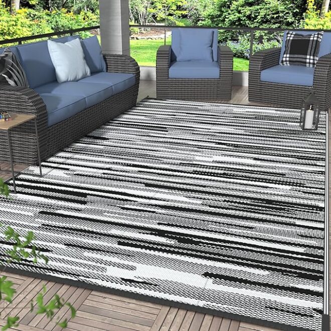 Waterproof Outdoor Rugs | Durable UV Resistant Mats for Patio & Camping
