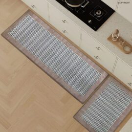 Waterproof Oil Proof and Non-slip Kitchen Rubber Mat Super Absorbent Kitchen Doormat Rubber Back