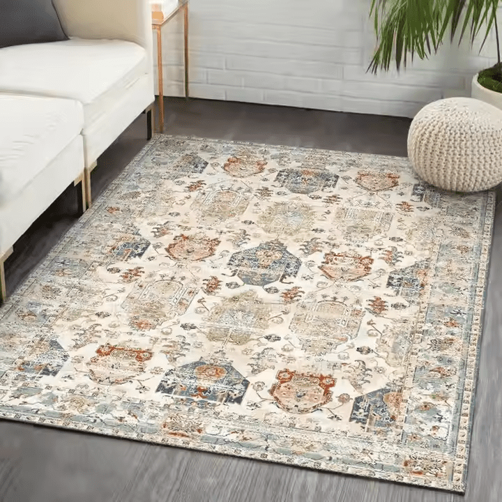 Flannel Folding Carpet High-end Living Room Washable Carpet