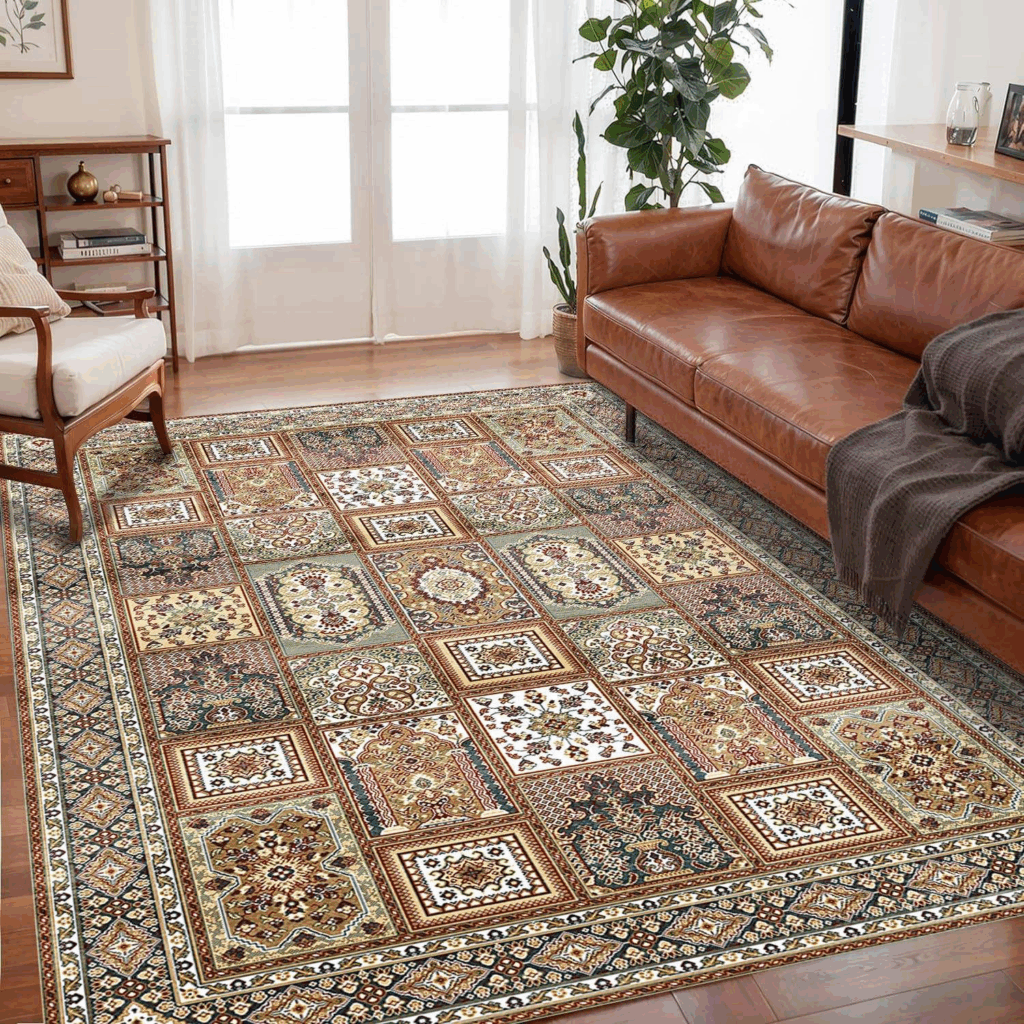 Flannel Folding Carpet High-end Living Room Washable Carpet