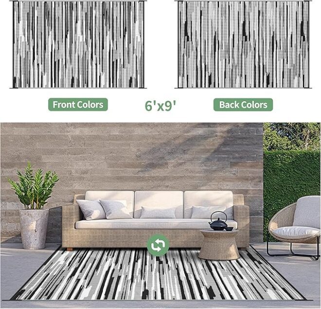 Waterproof Outdoor Rugs | Durable UV Resistant Mats for Patio & Camping
