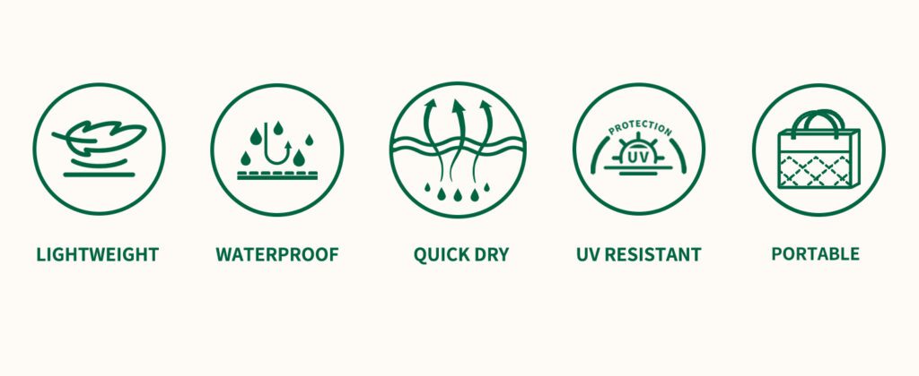 Waterproof Outdoor Rugs | Durable UV Resistant Mats for Patio & Camping