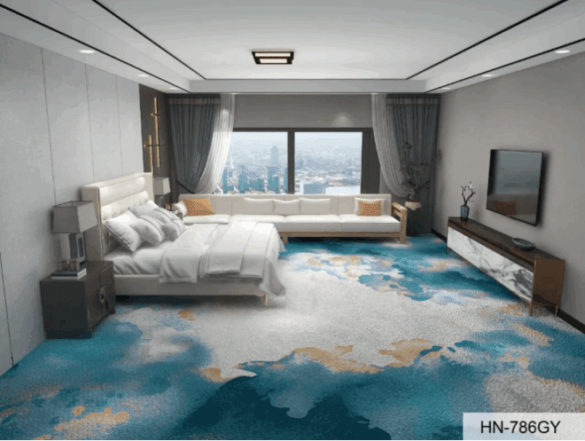 Custom Axminster Modern Design Banquet Hall Carpet Kids Room Carpet Decorative Floor Carpet for Banquet Hall Wall Design