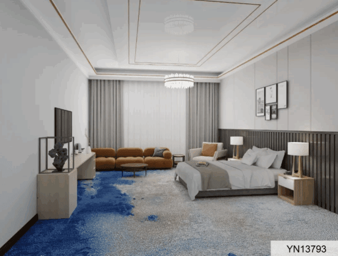Custom Axminster Modern Design Banquet Hall Carpet Kids Room Carpet Decorative Floor Carpet for Banquet Hall Wall Design