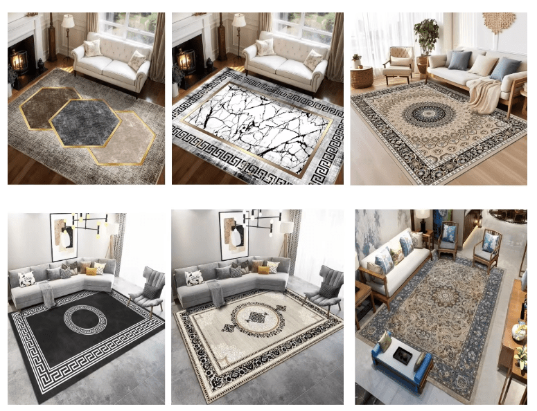 3D Printed Living Room Carpet Home Rugs Modern Rugs Wholesales
