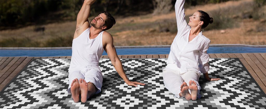 Waterproof Outdoor Rugs | Durable UV Resistant Mats for Patio & Camping