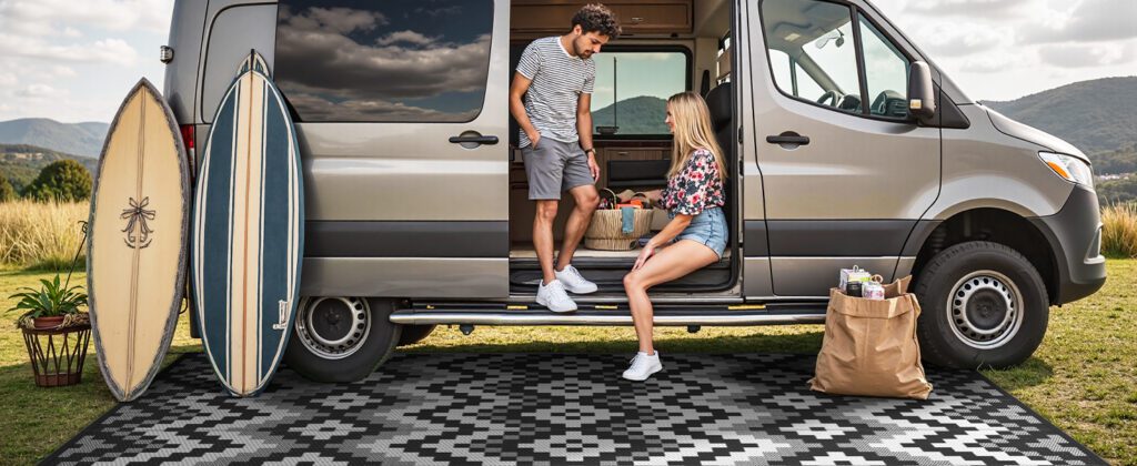 Waterproof Outdoor Rugs | Durable UV Resistant Mats for Patio & Camping