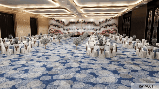 Custom Axminster Modern Design Banquet Hall Carpet Kids Room Carpet Decorative Floor Carpet for Banquet Hall Wall Design