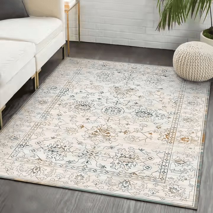Flannel Folding Carpet High-end Living Room Washable Carpet