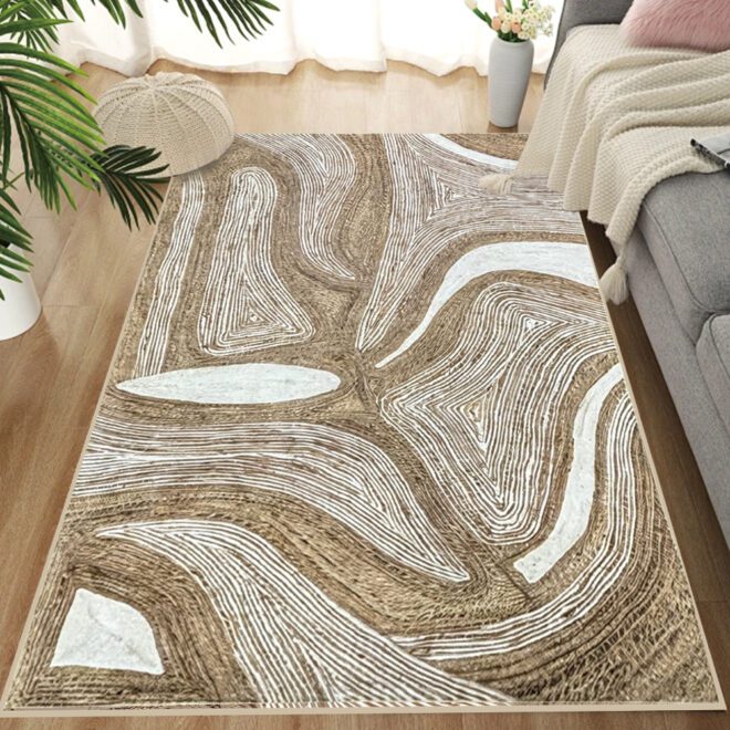 Custom Rugs for Living Room Foldable and Machine Washable Hallway Runner Rugs Soft Morocco Rug Carpet Tapis for Bedroom
