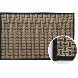 Set Modern Waterproof 44*75cm+44*120cmCmRugs with Rubber Backing Washable for Office or Bathroom Use