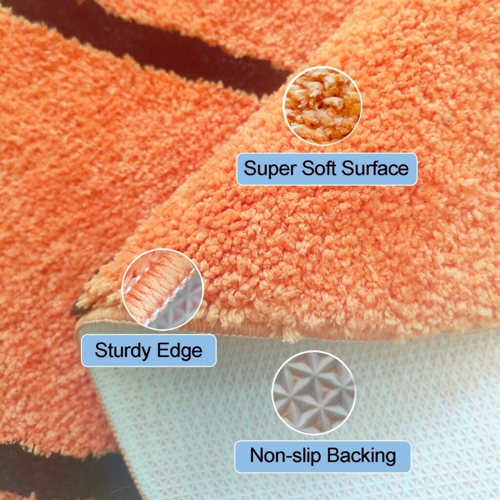 You Look Good Custom Tufted Bathroom Rug Cute Microfiber Washable Absorbent Funny Shower Rug for Apartment