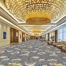 Top Quality Machine Tufted Printed Nylon Carpet Rolls Hotel Guestroom Carpet