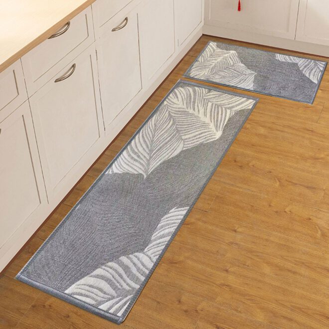 Jacquard Woven Fabric Rubber Mat