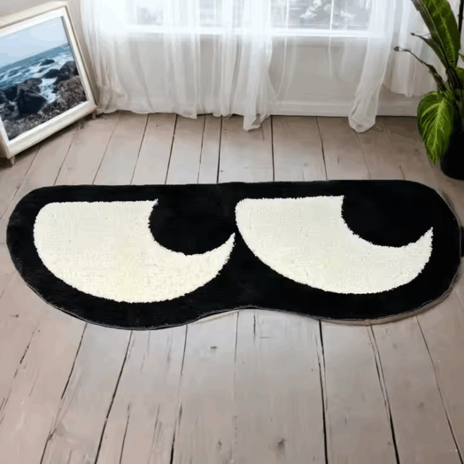 Jacquard Faux Fur Carpet Super-Soft Luxurious Nordic-style Plain Color