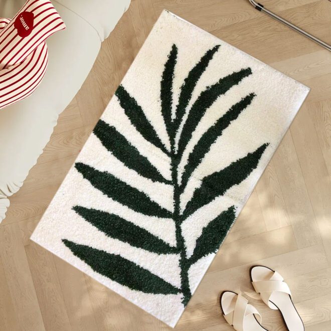 Custom Bedroom Carpet Plush Bedside Rugs Area Rugs for Living Room Printed Black and White Fluffy Carpet Custom Bedroom Carpet Plush Bedside Rugs Area Rugs for Living Room Printed Black and White Fluffy Carpet