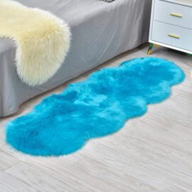 Non-Slip Floor Rug Mats for Bedroom and Living Room Plush Cushion Area Rugs & Sets