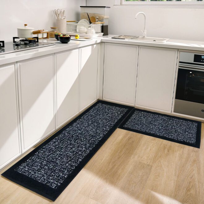 New Rubber Non Slip Kitchen Rugs and Mats Absorbent Long Kitchen Mats
