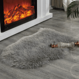 Modern High Pile Fluffy Rectangular Decorative Sofa Rug Fluffy Fuzzy Rugs for Bedroom