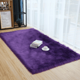 Soft Furry Rugs for Bedroom Bedside Living Room