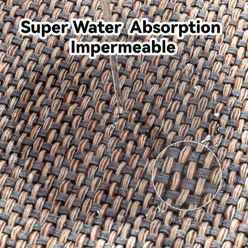 Kitchen Rug Mat Sets Non Slip Washable, Absorbent Floor Mats for Kitchen, Runner Rugs Set for Kitchen, Hallway, Dining Room, 44x77cm+44x120cm, Beige