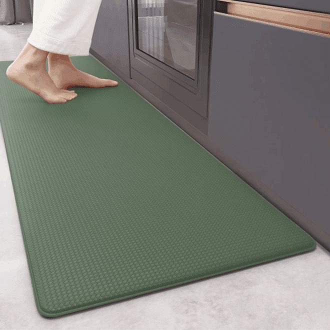 Cheap Comfortable Embossed Cushion Human Body Cushioning Kitchen Anti Fatigue Mat