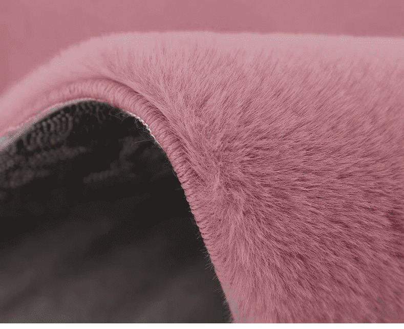 Faux Rabbit Fur Area Rug Large Carpet Living Room Rabbit Fur Rugs and Carpets Floor Carpet