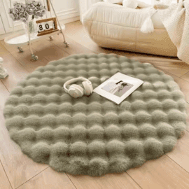 Customize Soft Fluffy Rug Large Area Luxury Mat Faux Fur Rug Home