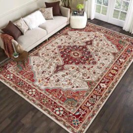 High-quality Living Room Imitation Cashmere Printed Carpet