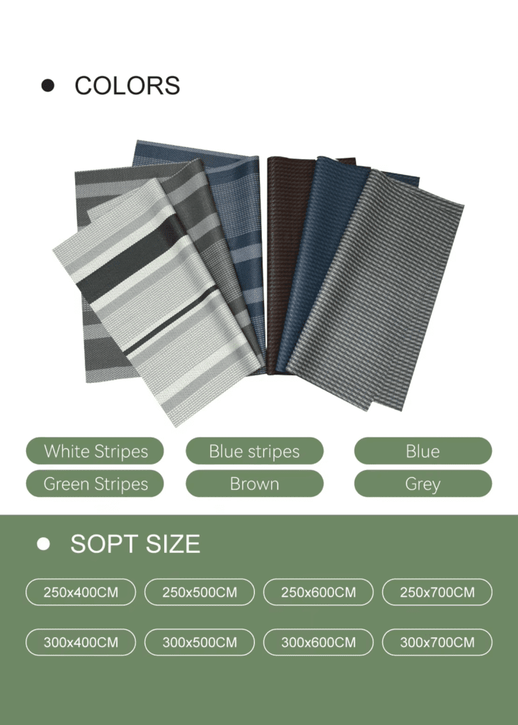 PVC Camping Mat for Car Floor Mats Durable and Versatile Outdoor Product