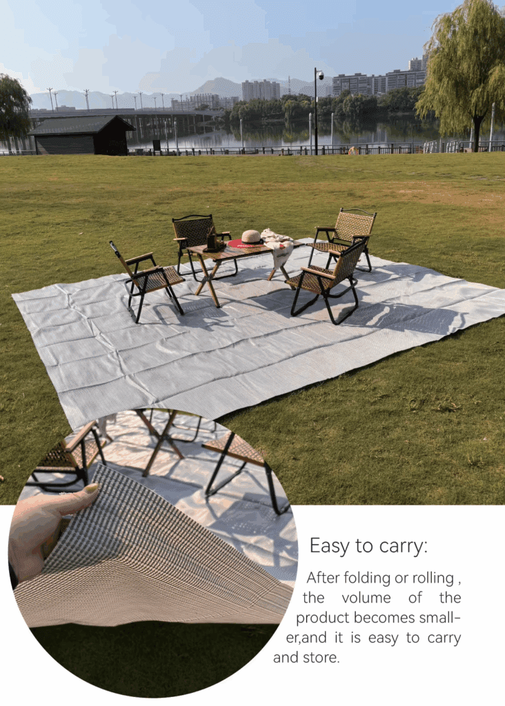 PVC Camping Mat for Car Floor Mats Durable and Versatile Outdoor Product