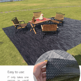 Waterproof Camping Carpet Mat with PVC Material