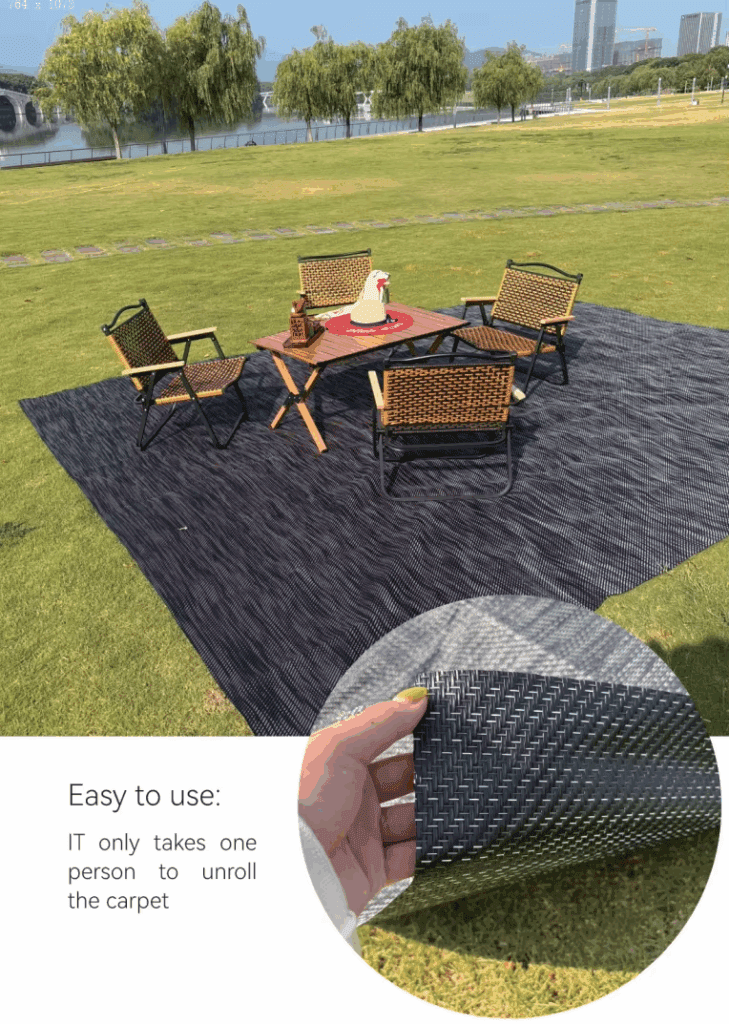 PVC Camping Mat for Car Floor Mats Durable and Versatile Outdoor Product