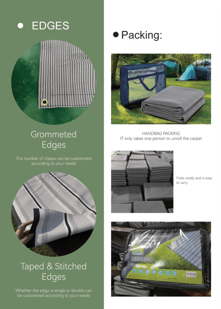 PVC Camping Mat for Car Floor Mats Durable and Versatile Outdoor Product