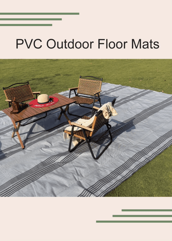 PVC Camping Mat for Car Floor Mats Durable and Versatile Outdoor Product