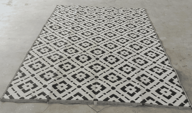 Waterproof Camping Carpet Mat with Polypropylene Material Plastic Straw Rug Pad Washable Feature Indoor Rug