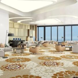 Professional Manufacturers Fireproof Wall to Wall for Guest Room Living Room Bedroom Carpet