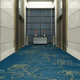 Customized Modern Living Room Luxury Carpet Nylon Material Wall to Wall Carpet