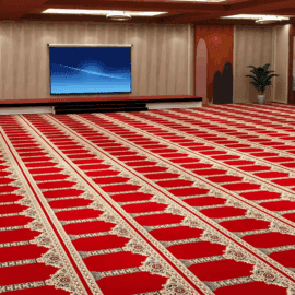 Mosque Carpet Prayer Mat for Muslim Islamic Rug Turkish Wall To Wall Roll Carpet