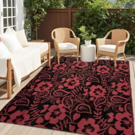 Camping Mat PP Materials  Eco-freindly Outdoor Rug Waterproof Plastic Mat Woven Carpet