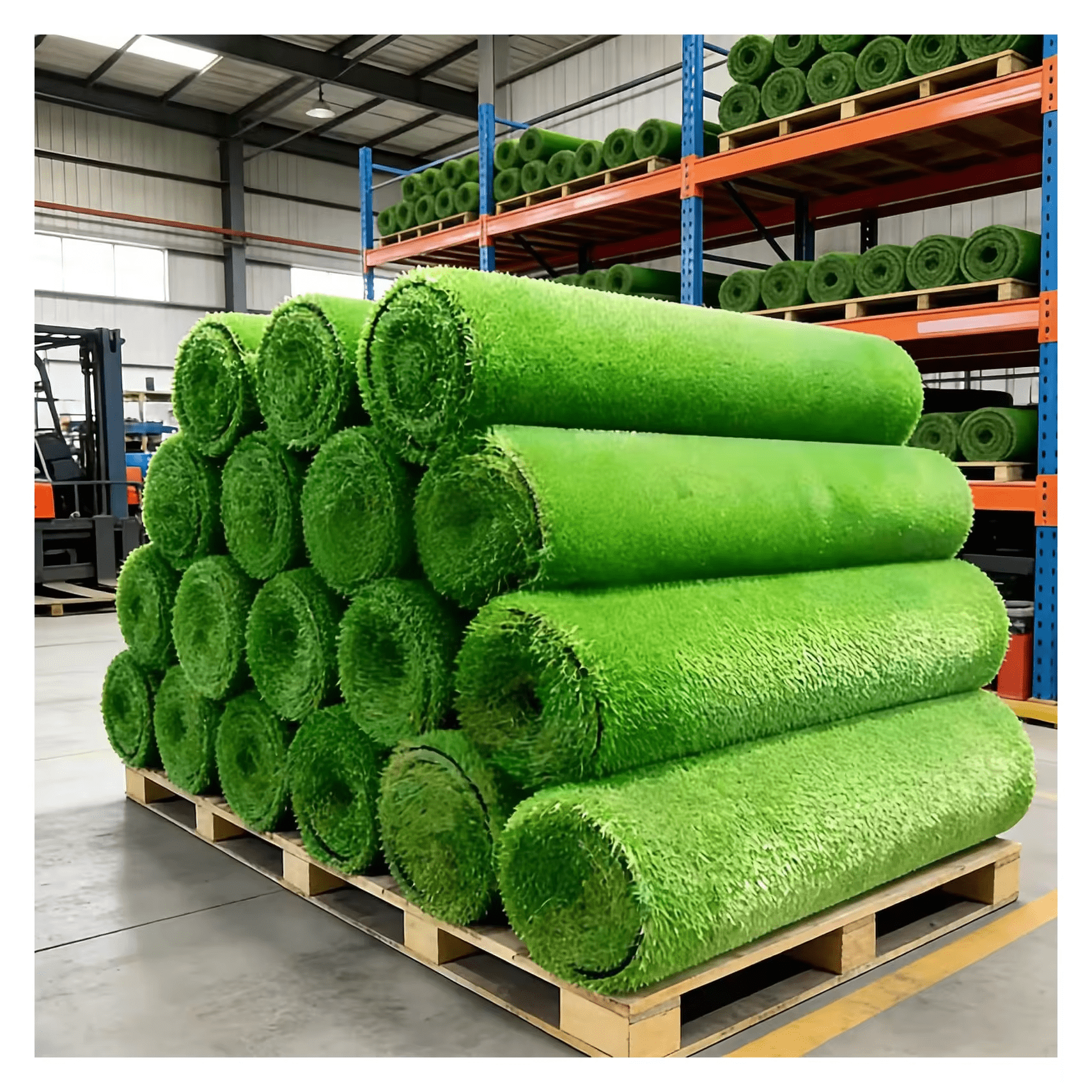 Luxurious Artificial Grass 1.77 Inch Pile Height Ultrathick Turf 8 X 10 Feet,Indoor/Outdoor Dog Pee Fake Faux Grass,Synthetic Grass Rug Garden Landscape Patio,Drainage Holes