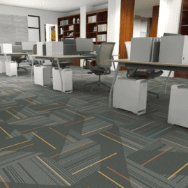 Hot Sale Commercial Modern Cushioned Carpet Tiles Nonwoven Backing Removable Waterproof Anti-Slip Anti-Static for Gym
