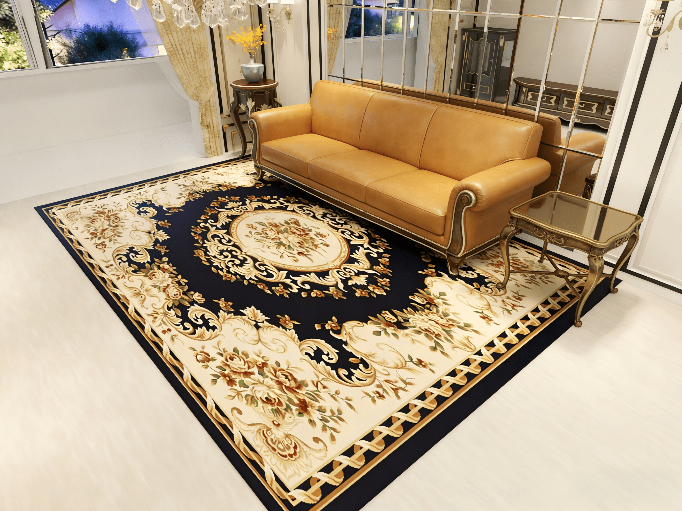 Custom Large Carpets and Rugs Living Room Turkish Carpet Cover Printed Bohemian Rugs Carpet Moroccan Rug