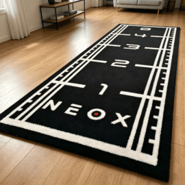 Customized Eco-Friendly Indoor Fitness Gym Turf Mat Soccer Sled Running Track Soft Plastic High Quality Artificial Grass Carpet