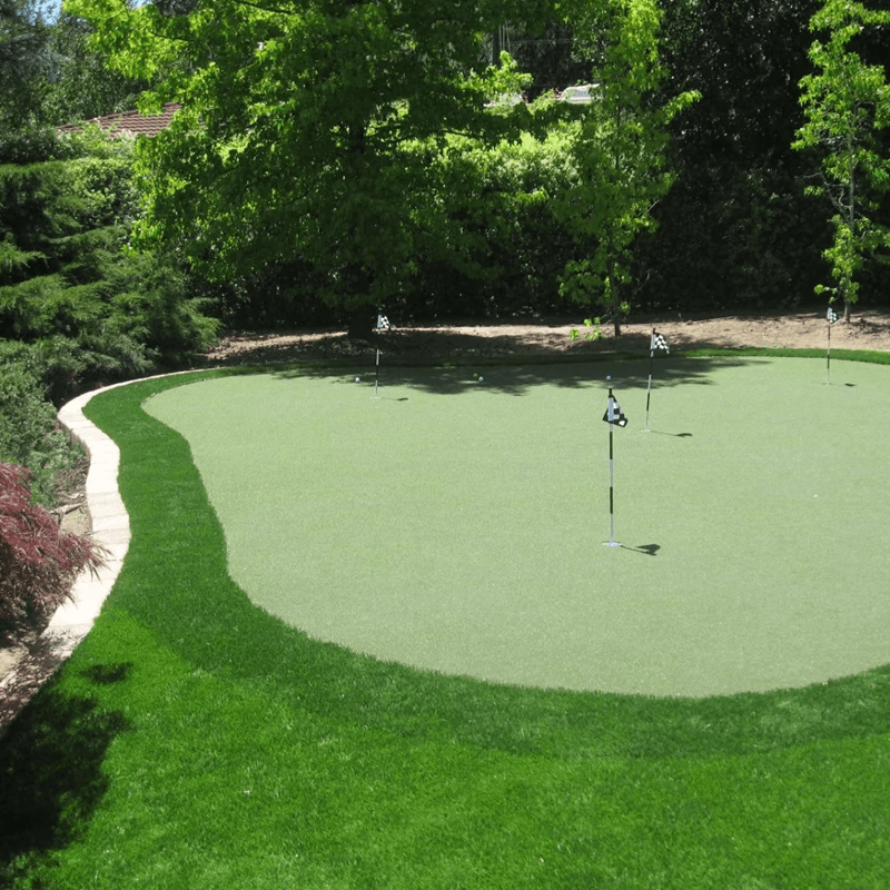 Durable Golf Hitting Artificial Grass Mat 16MM Putting Green Artificial Turf with Thick EVA Back