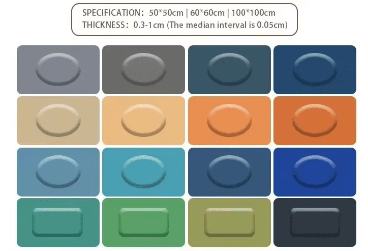 EPDM SBR High Density Durable Non-Slip Eco-Friendly Customizable Color Rubber Floor Rolls for Protective Flooring
