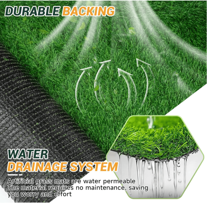 Full Green Artificial Landscape Garden Grass Mat Decoration Outdoor Sports Flooring Carpet Synthetic Turf Grass for Playground