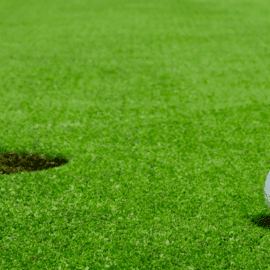 Wholesale Factory-Price Eco-Friendly High Density Soft Waterproof Fire Resistant Artificial Grass for Golf Putting Greens