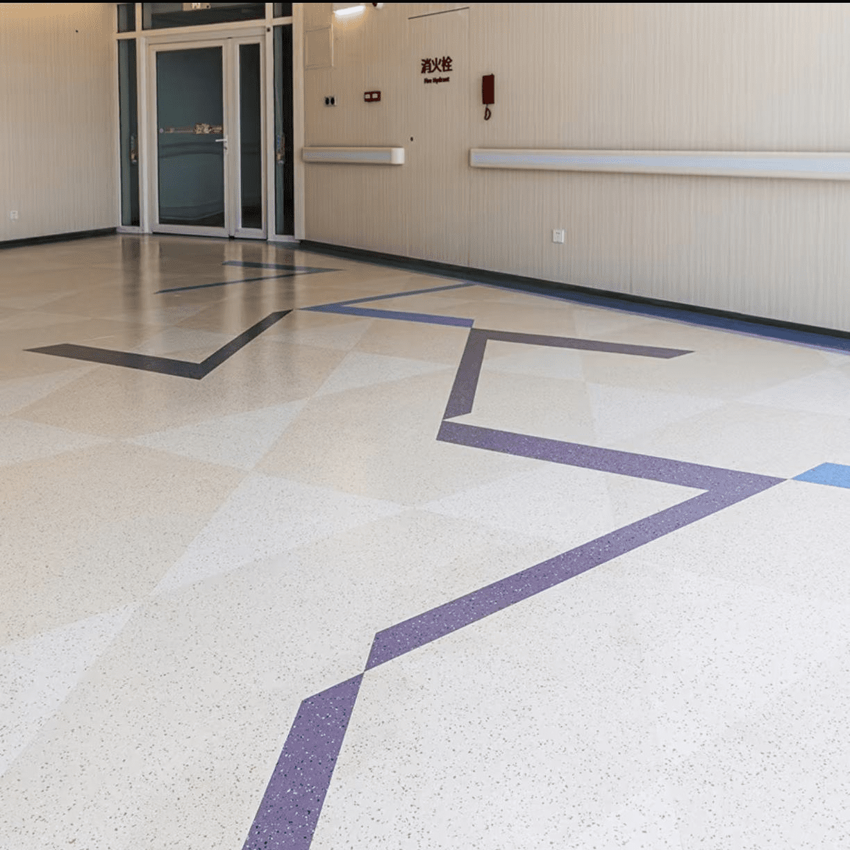 EPDM Rubber Floor and Mat Flexible Anti-Slip Environmental Protection Impact Resistance Waterproof Used for Home Gym Hospital